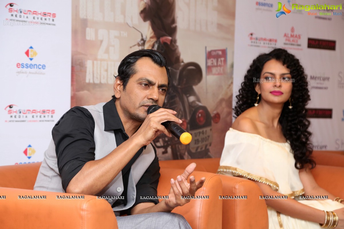 Babumoshai Bandookbaaz Press Conference at Hotel Mercure