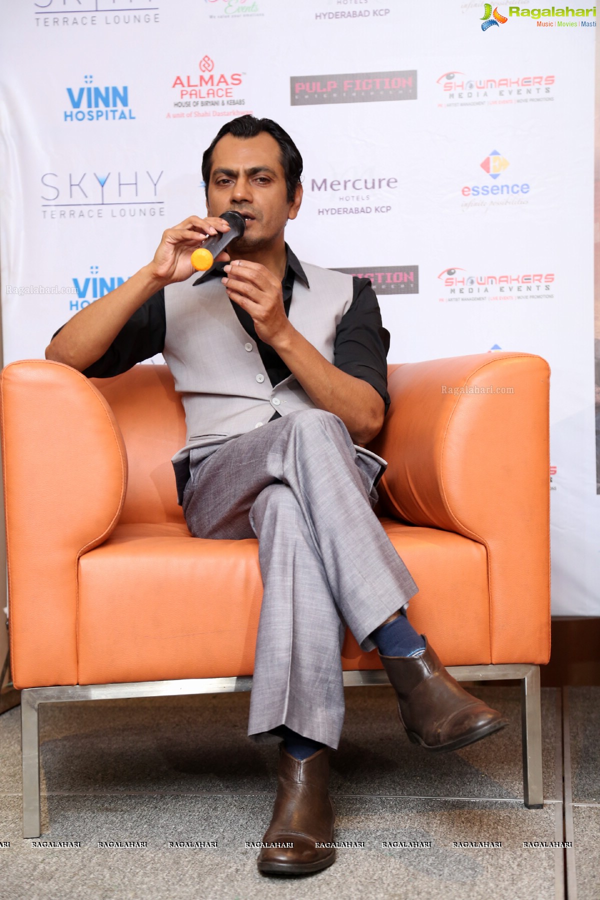 Babumoshai Bandookbaaz Press Conference at Hotel Mercure