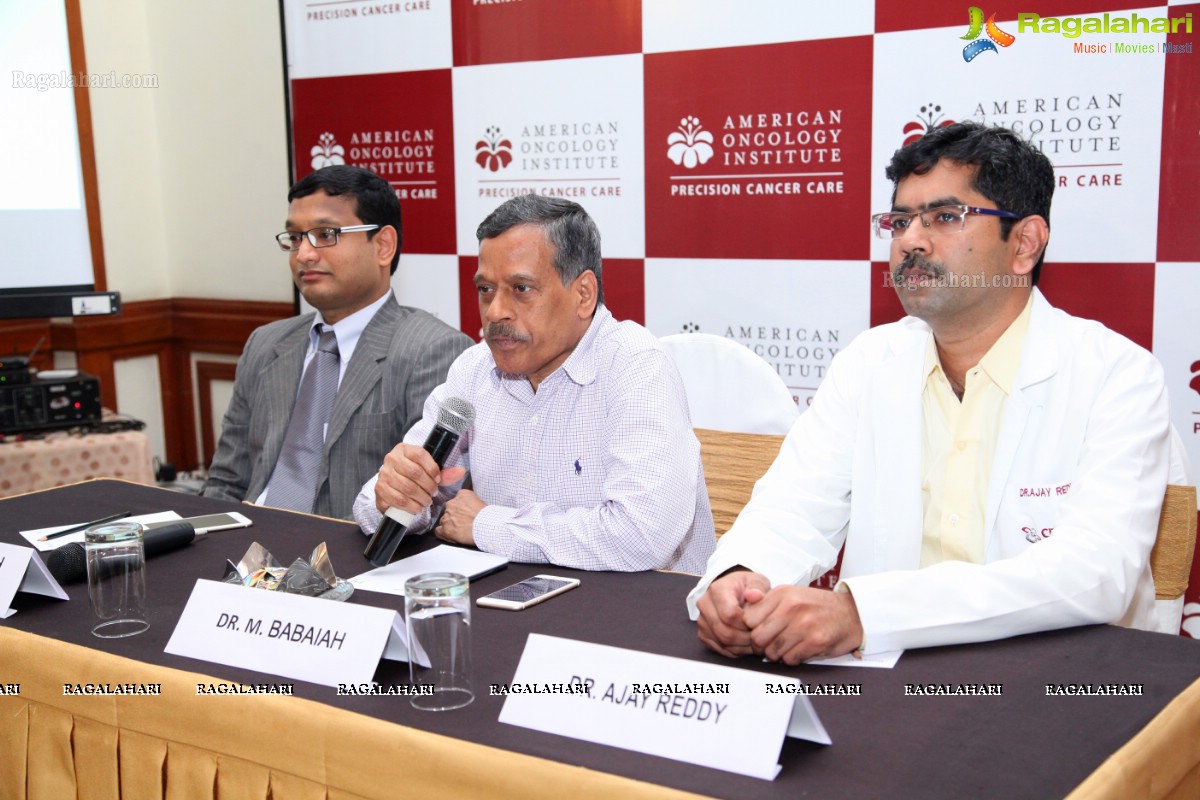 Press Meet on  Launch of Center for Skull Base Tumors Treatment at American Oncology Institute