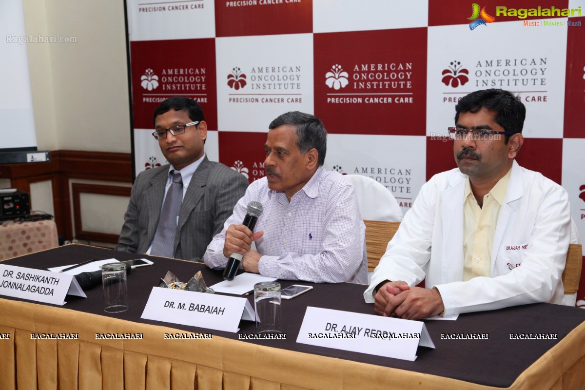 Press Meet on  Launch of Center for Skull Base Tumors Treatment at American Oncology Institute