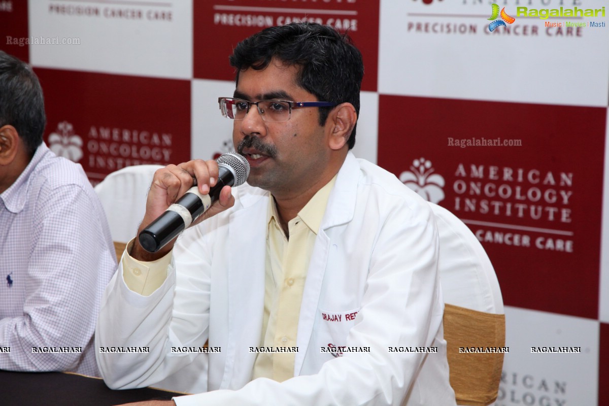 Press Meet on  Launch of Center for Skull Base Tumors Treatment at American Oncology Institute