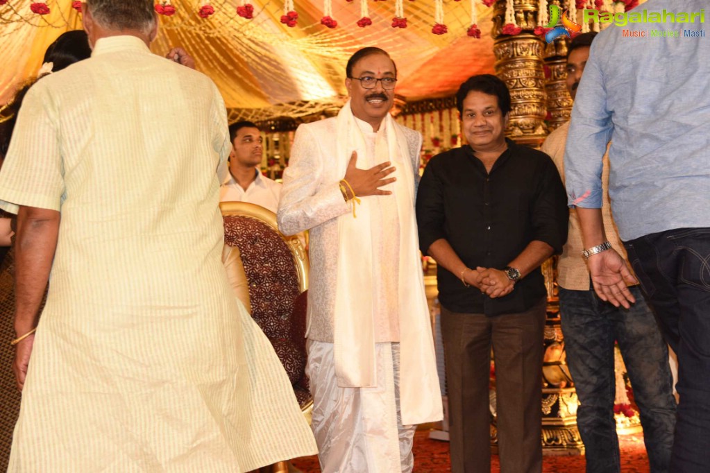 Producer Rammohanrao Daughter Dedeepya Weds Vishnu Charan