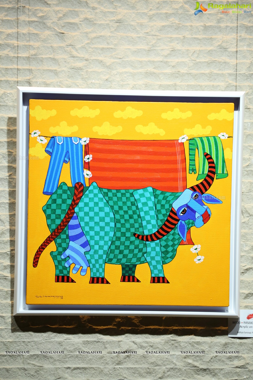 Desi Tails - Thota Laxminarayana Art Exhibition at Park Hyatt