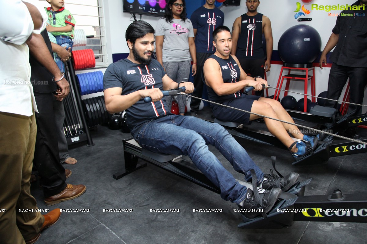 F45 Gym Launch at Sindhi Colony by Nikhil Siddarth