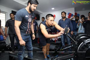 F45 Gym Launch at Sindhi Colony by Nikhil Siddarth