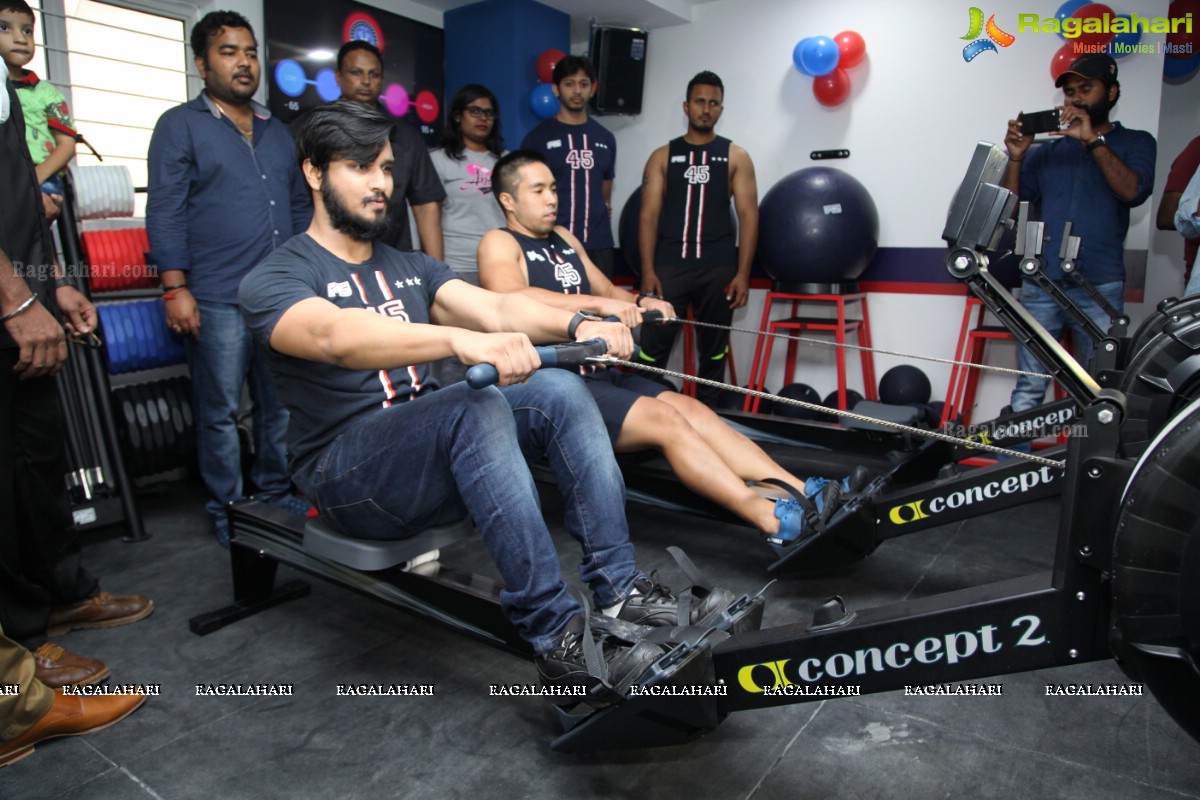 F45 Gym Launch at Sindhi Colony by Nikhil Siddarth