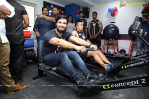 F45 Gym Launch at Sindhi Colony by Nikhil Siddarth