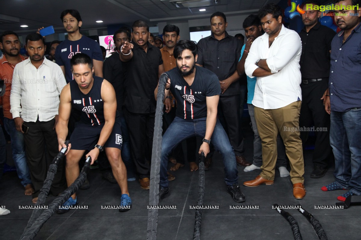 F45 Gym Launch at Sindhi Colony by Nikhil Siddarth