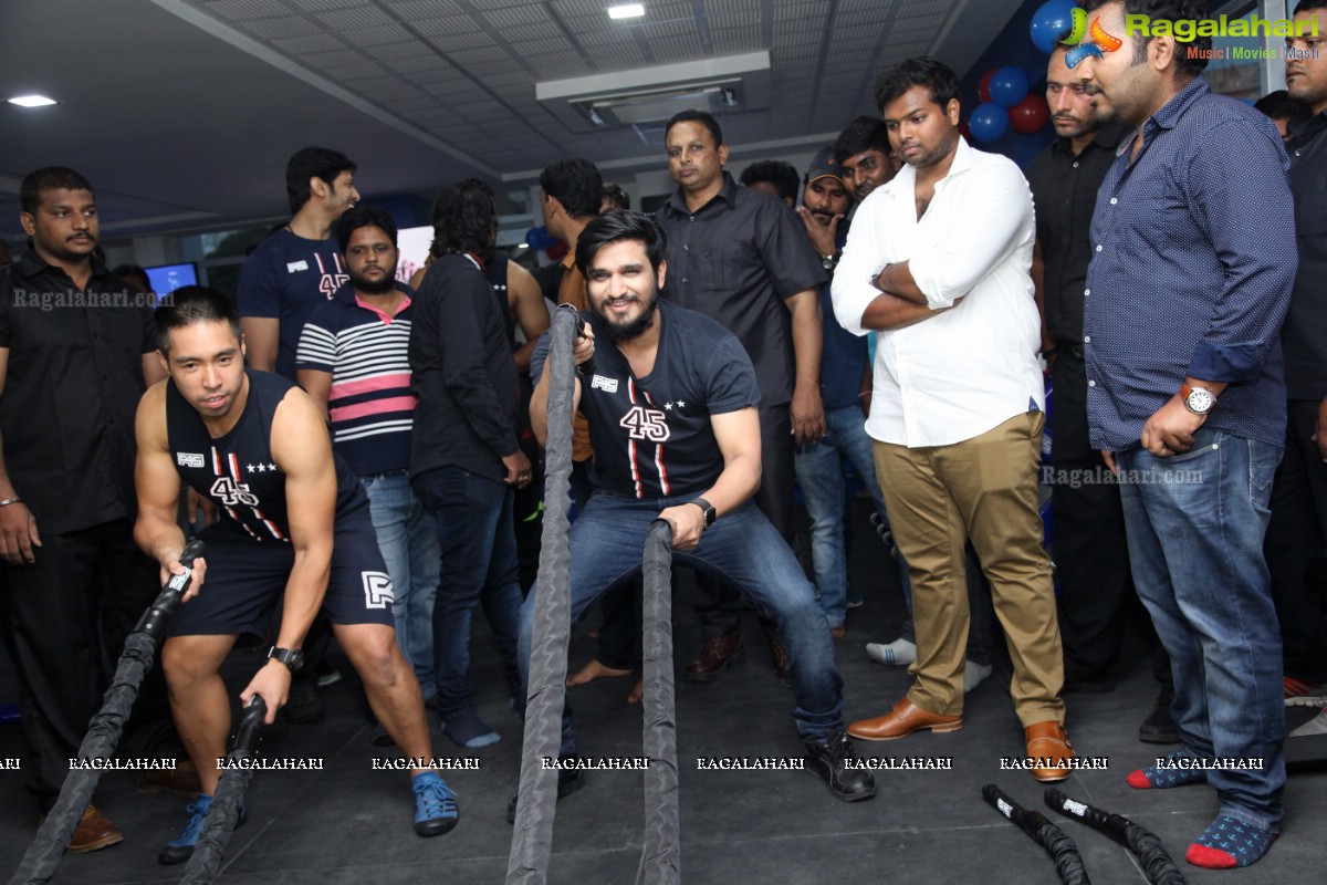 F45 Gym Launch at Sindhi Colony by Nikhil Siddarth