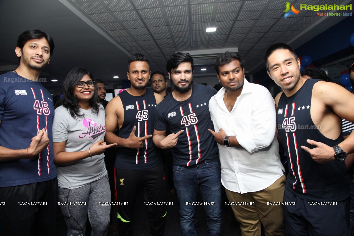 F45 Gym Launch at Sindhi Colony by Nikhil Siddarth