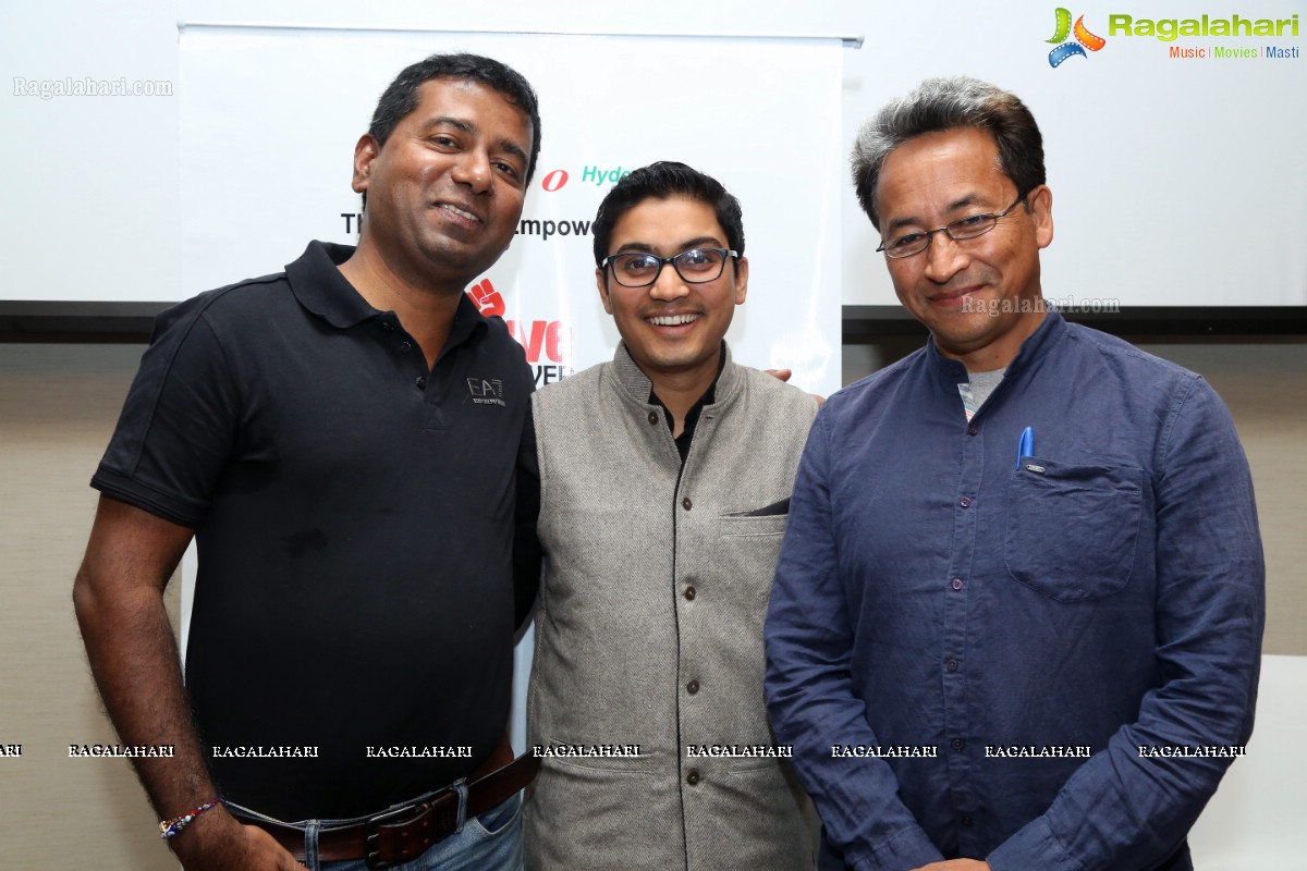 FLO Interactive Session with Sonam Wangchuk, Rahul Navrekar and Deepak Ramola at Park Hyatt