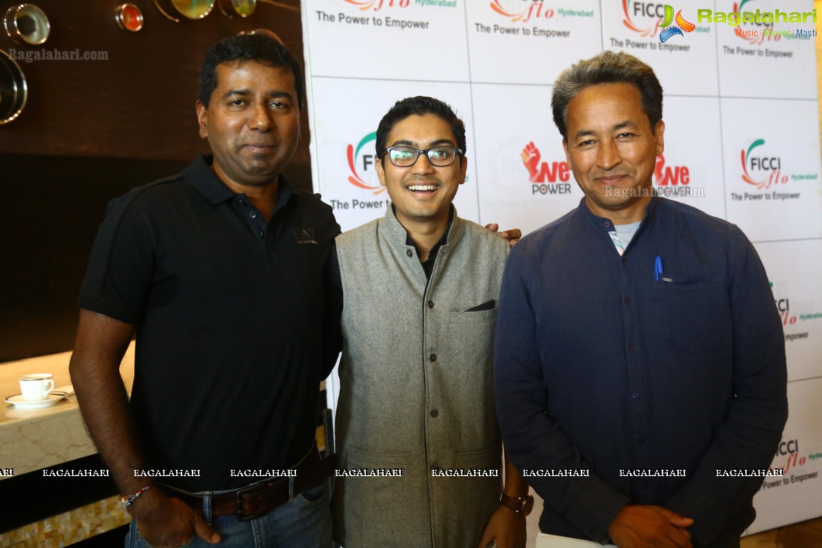 FLO Interactive Session with Sonam Wangchuk, Rahul Navrekar and Deepak Ramola at Park Hyatt