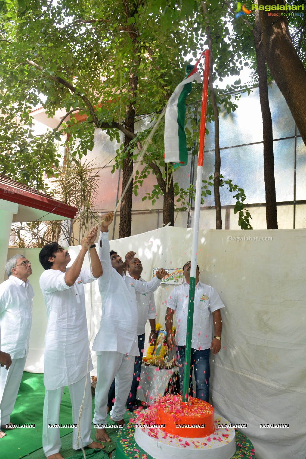 71st Independence Day Celebrations at Janasena Office