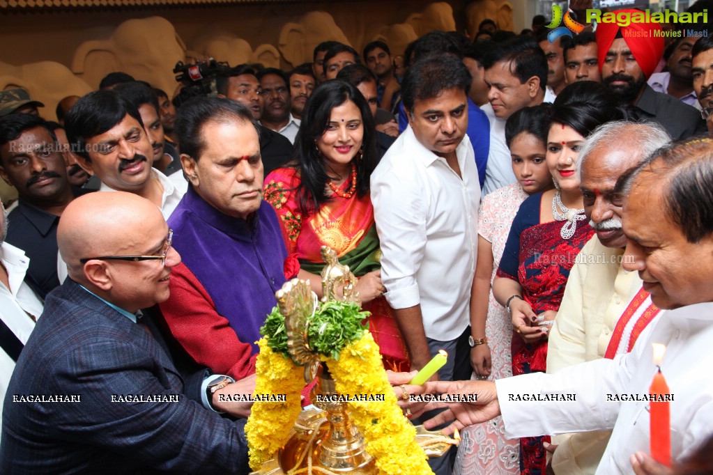 Grand Launch of Lalithaa Jewellers at Somajiguda Circle, Hyderabad