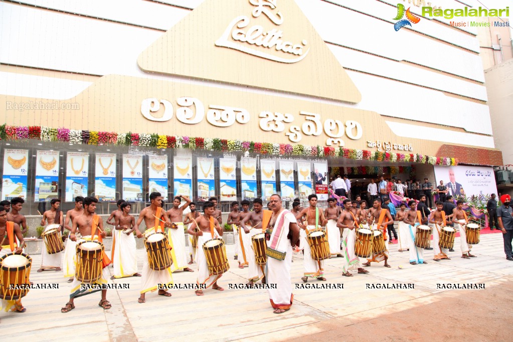 Grand Launch of Lalithaa Jewellers at Somajiguda Circle, Hyderabad