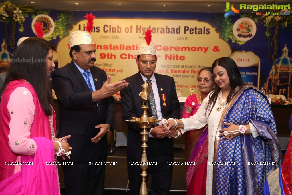 10th Installation Ceremony of Lions Club of Hyderabad Petals