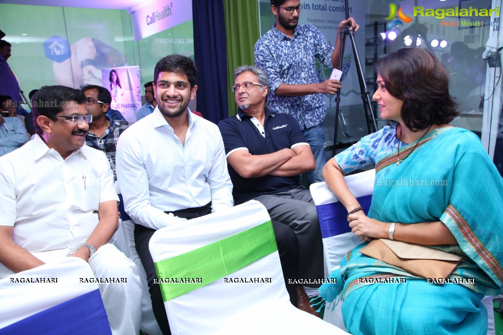 Nagarjuna & Amala launches Healthcare Lounge at CallHealth Services Pvt Ltd