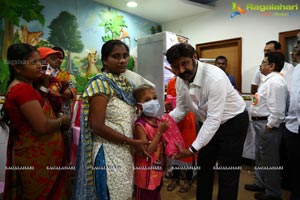 Flagging off Nandamuri Balakrishna