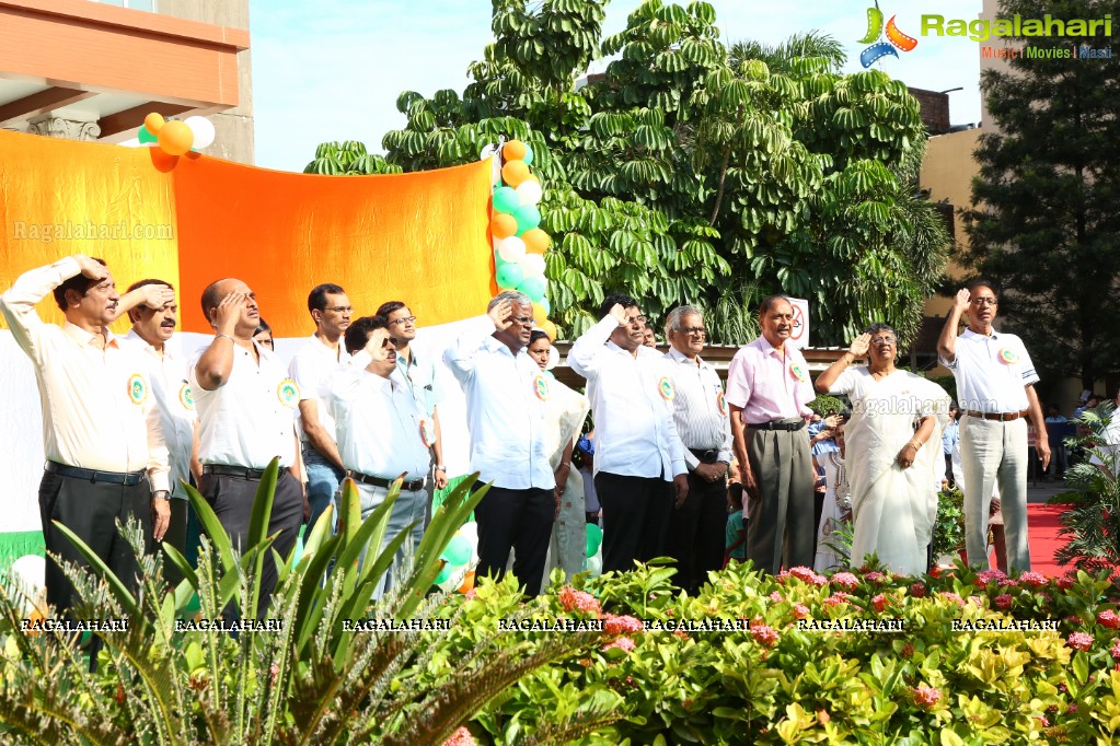 Flagging off by Nandamuri Balakrishna at Basavatarakam Indo American Cancer Hospital & Research Institute