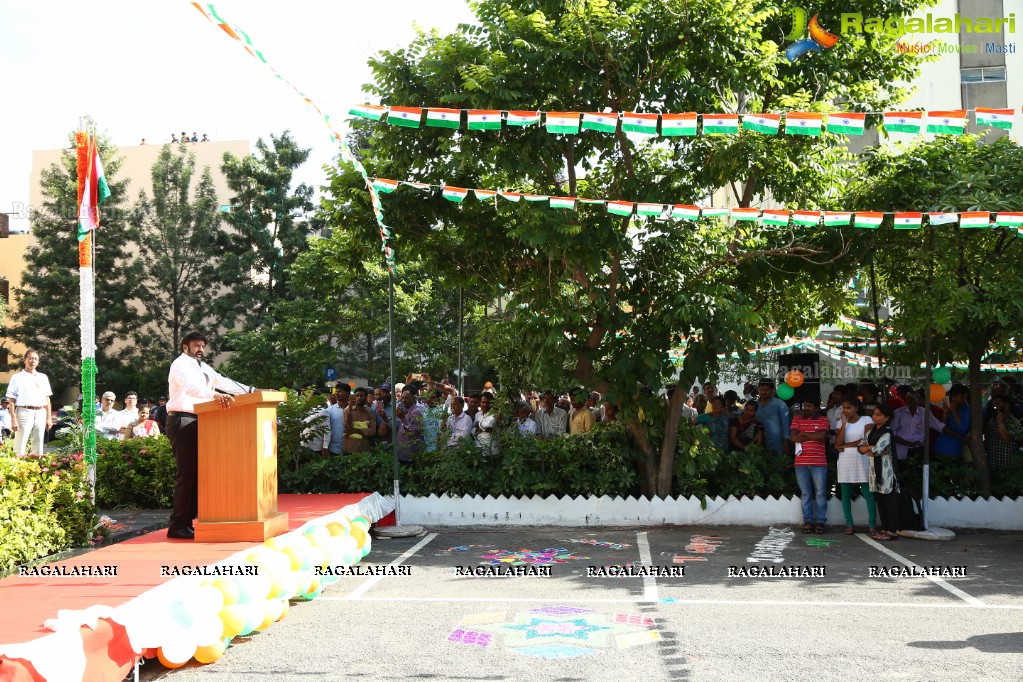 Flagging off by Nandamuri Balakrishna at Basavatarakam Indo American Cancer Hospital & Research Institute