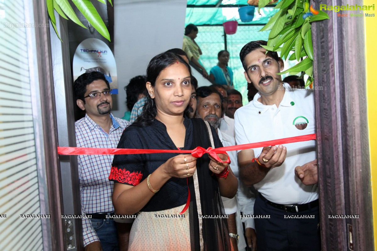 Inauguration of Plantshala by L Venkatram Reddy