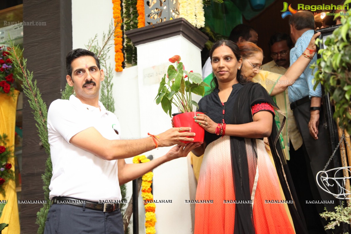 Inauguration of Plantshala by L Venkatram Reddy