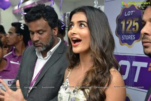 Pooja Hegde launches Lot Mobile Store in Vijayawada