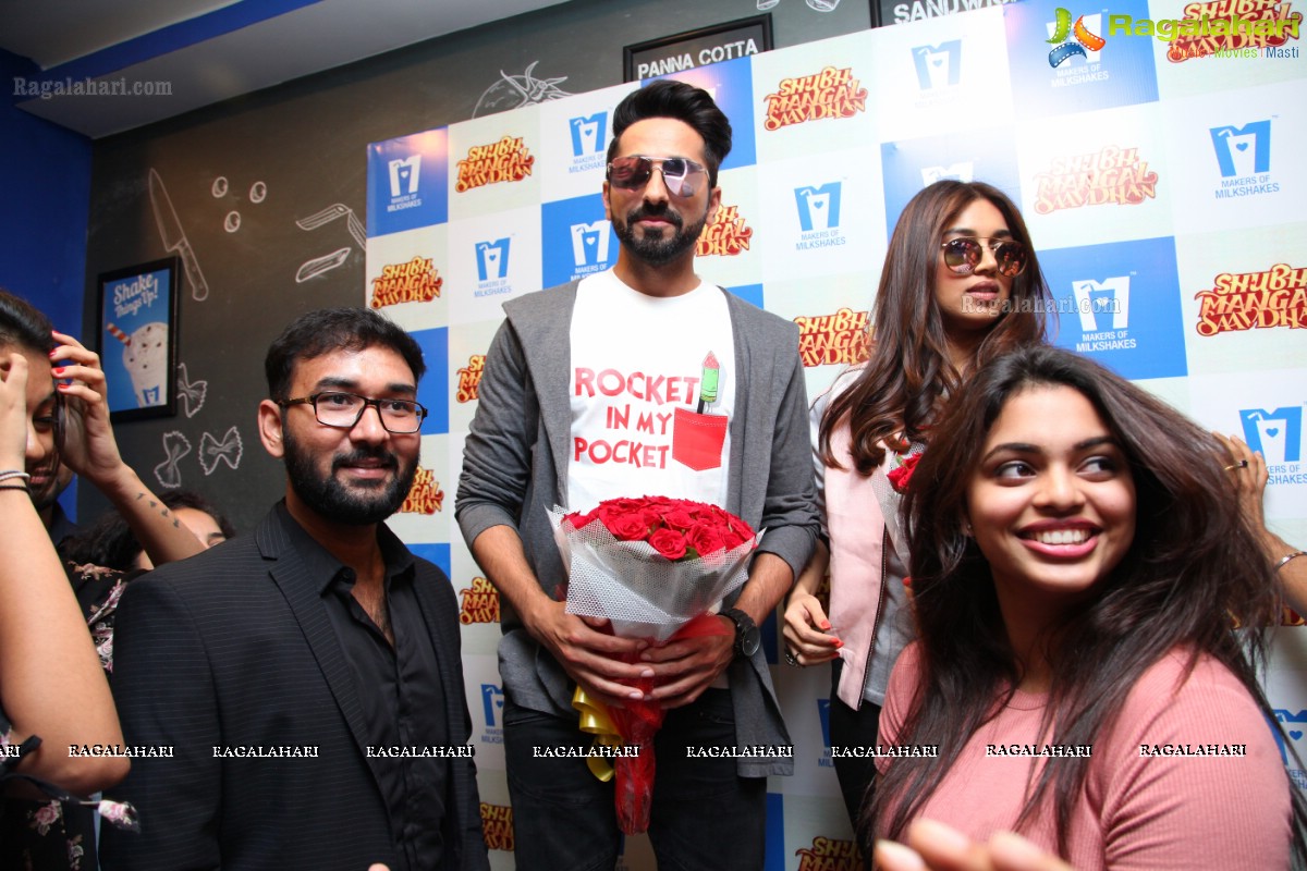 Shubh Mangal Saavdhan Team at Makers of Milkshakes