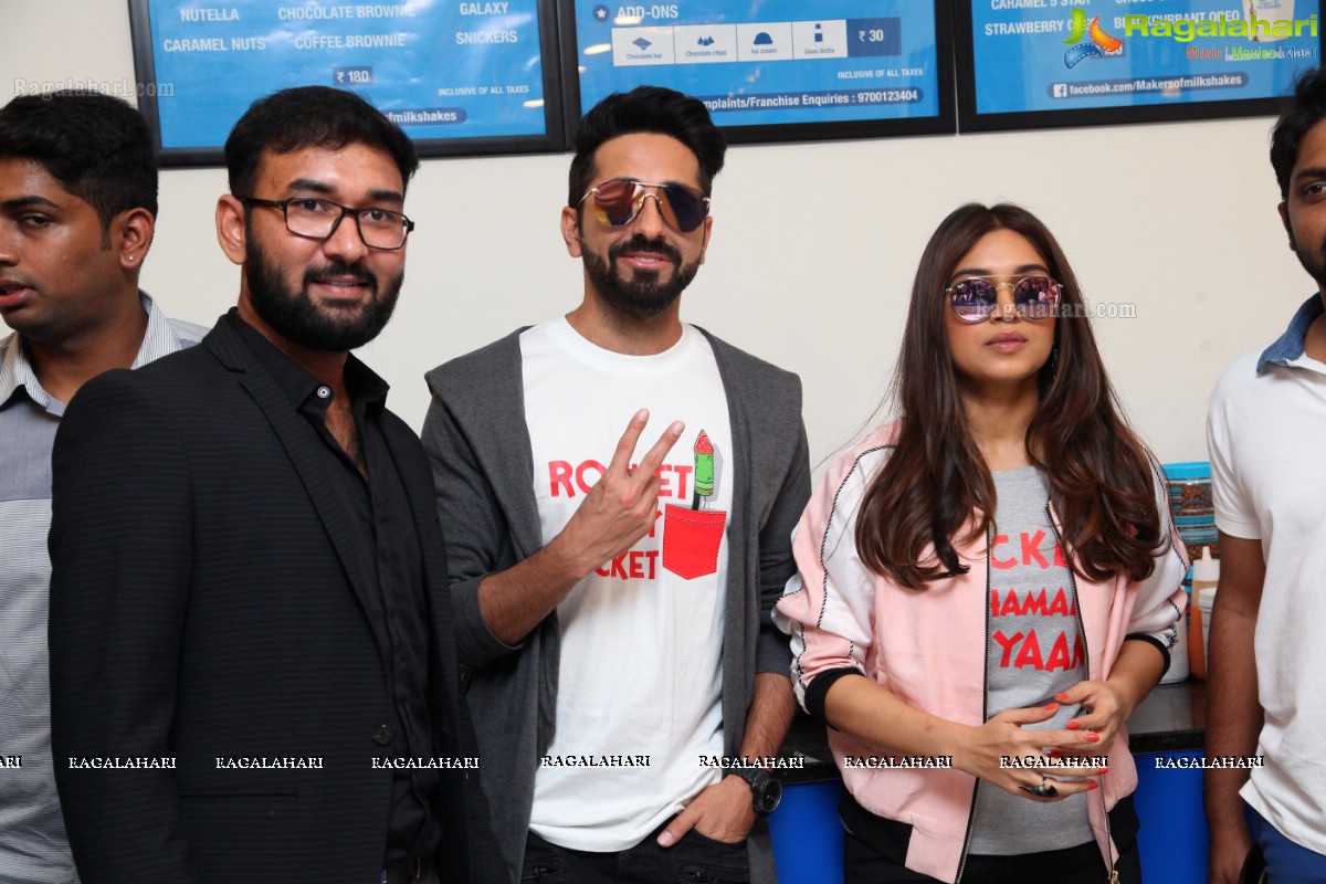 Shubh Mangal Saavdhan Team at Makers of Milkshakes