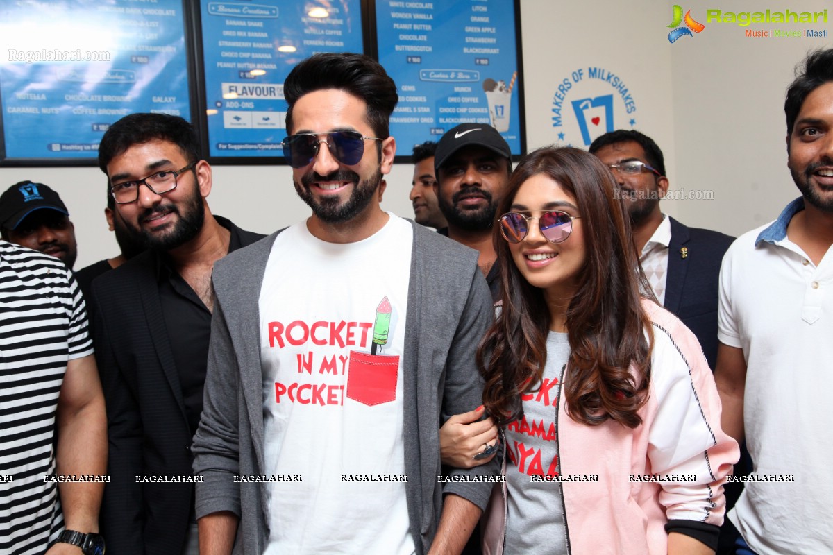 Shubh Mangal Saavdhan Team at Makers of Milkshakes