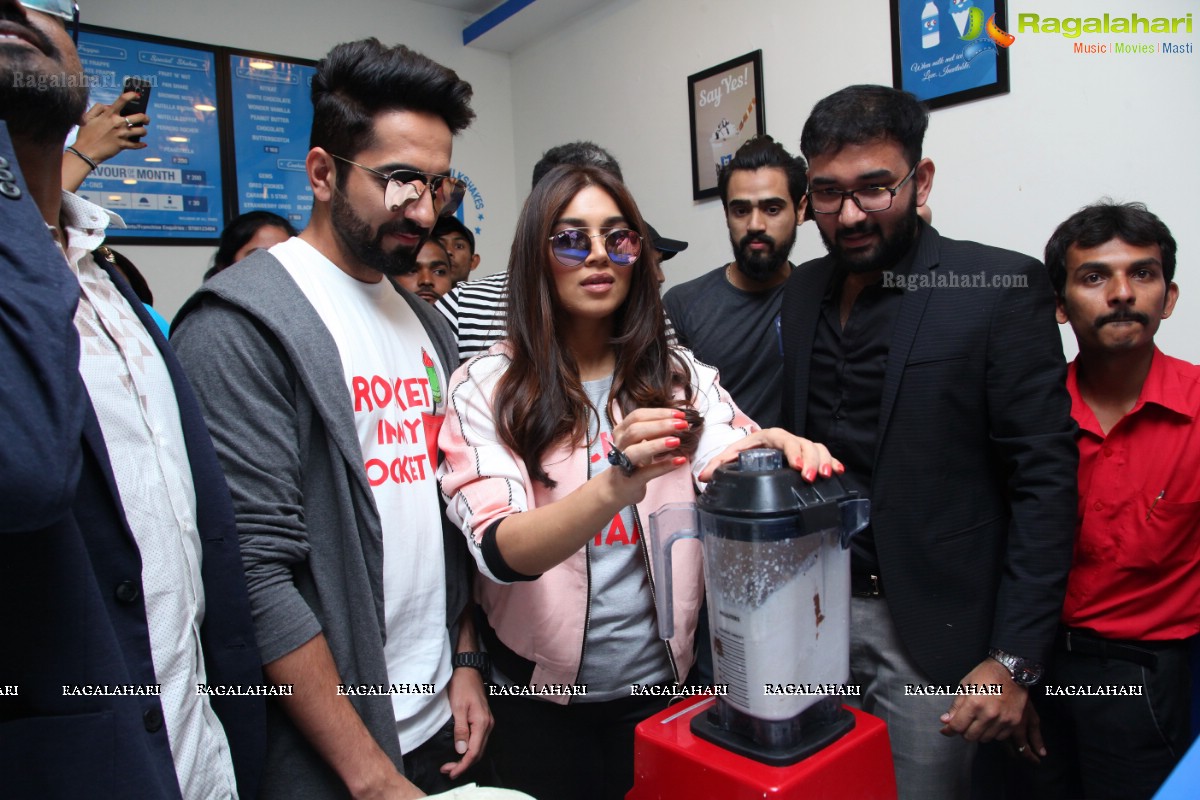 Shubh Mangal Saavdhan Team at Makers of Milkshakes