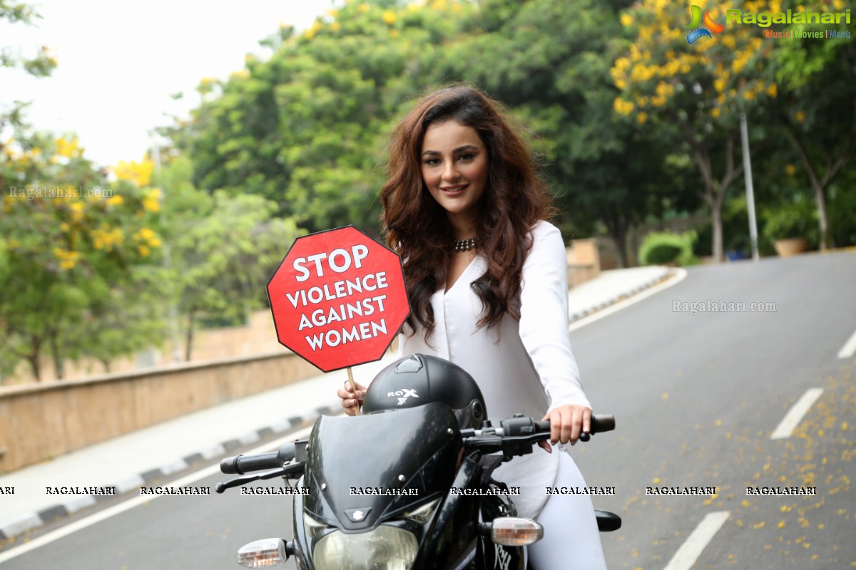 Bikethon by Gynaecologists With A Message to 'Stop Violence Against Women' in  City