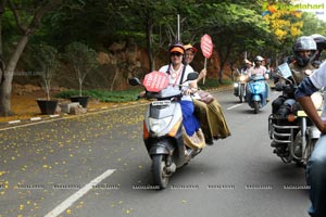 Bikethon by Gynaecologists With A Message to Stop Violence A