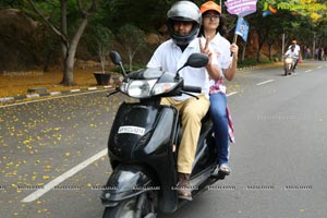 Bikethon by Gynaecologists With A Message to Stop Violence A