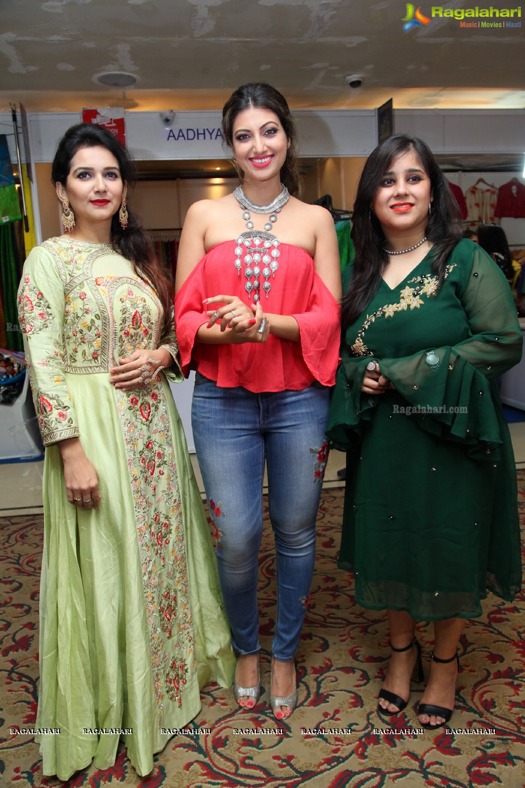 Hamsa Nandini inaugurates Sutraa Fashion Exhibition at Taj Krishna