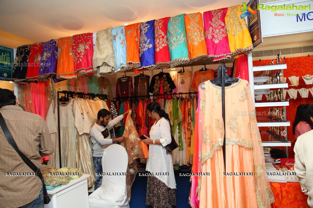 Hamsa Nandini inaugurates Sutraa Fashion Exhibition at Taj Krishna