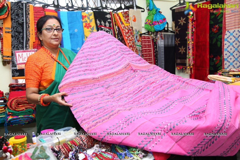 Swayambhar Nari Exhibition Launch at YMCA, West Marredpally, Secunderabad