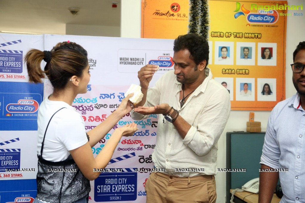 Taapsee at 91.1 FM Radio City