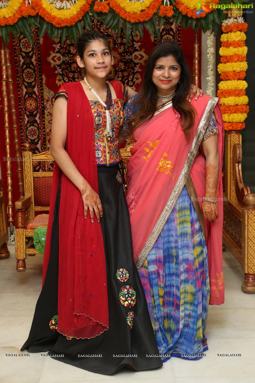 Teej Dhammoli Sindhara with Kishan Abhilasha Nagori at Rock Levelz, Hyderabad