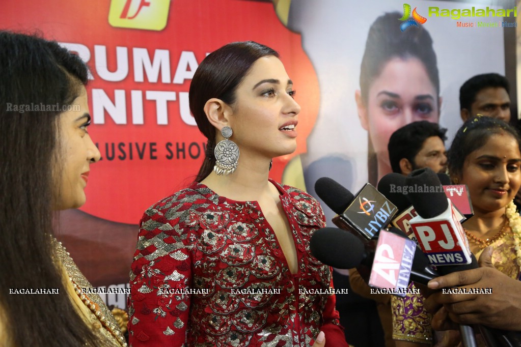 Tamannaah launches Tirumala Furnitures at Nizampet