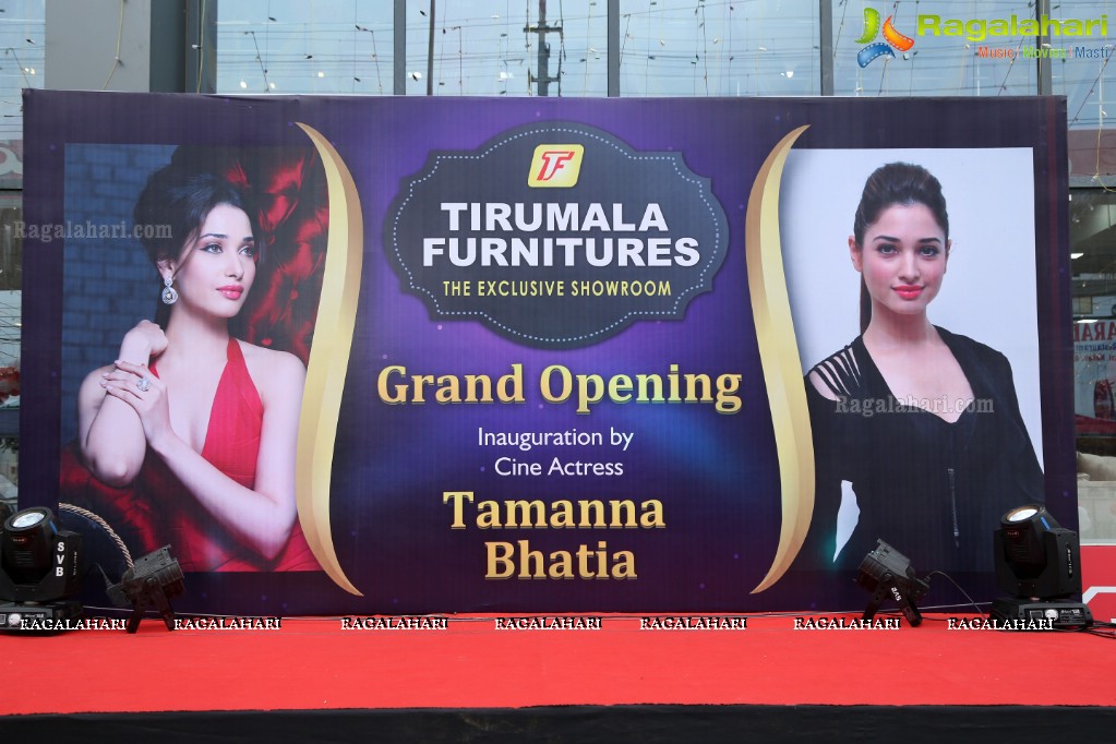 Tamannaah launches Tirumala Furnitures at Nizampet