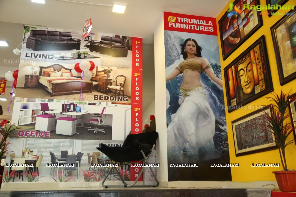 Tamannaah launches Tirumala Furnitures at Nizampet