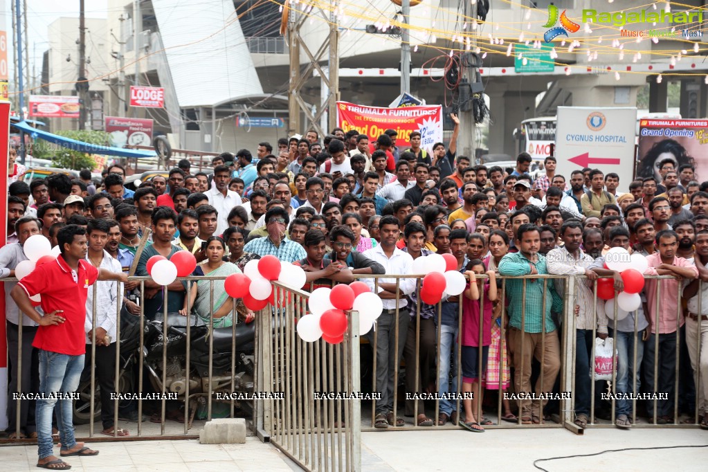 Tamannaah launches Tirumala Furnitures at Nizampet