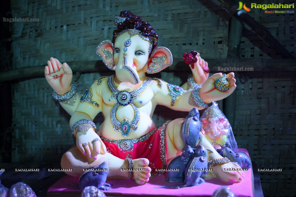 Ganesh Chaturthi Idols Sale at Uppal, Hyderabad