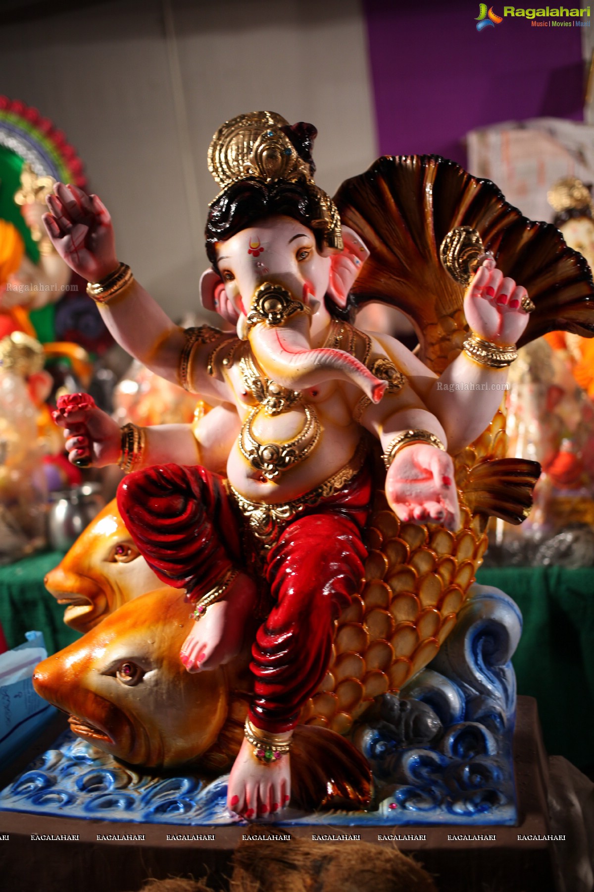 Ganesh Chaturthi Idols Sale at Uppal, Hyderabad