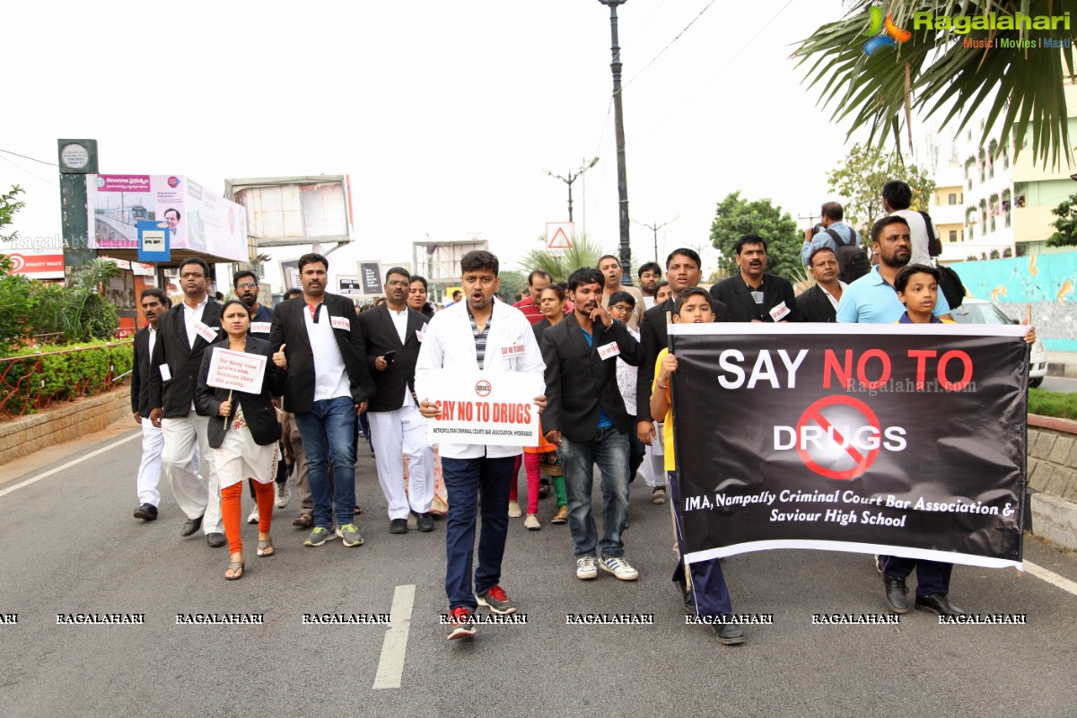 Say No To Drugs 5K - Cycling by Youth For Anticorruption, MCC Bar Association & Indian Medical Association at Necklace Road