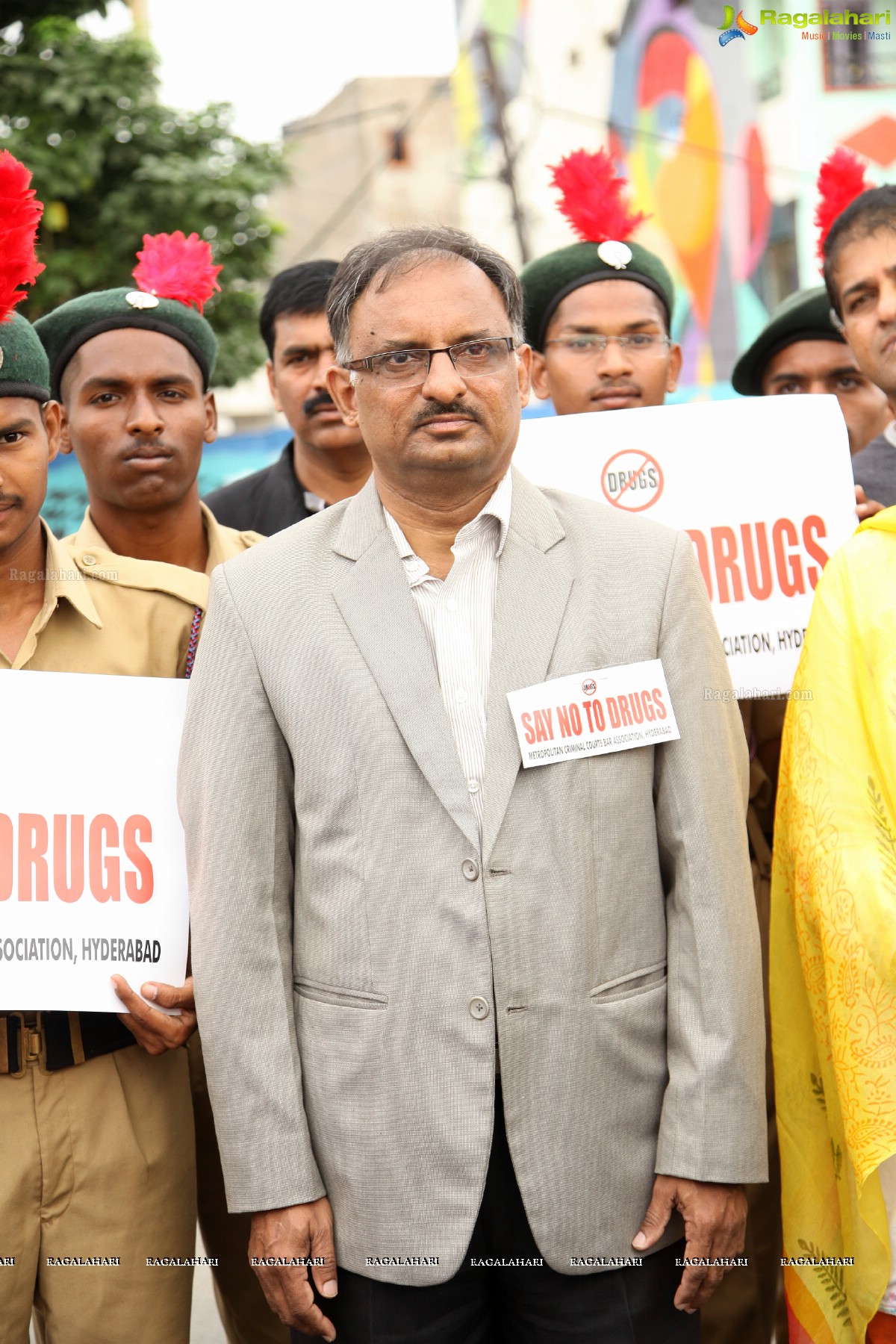 Say No To Drugs 5K - Cycling by Youth For Anticorruption, MCC Bar Association & Indian Medical Association at Necklace Road