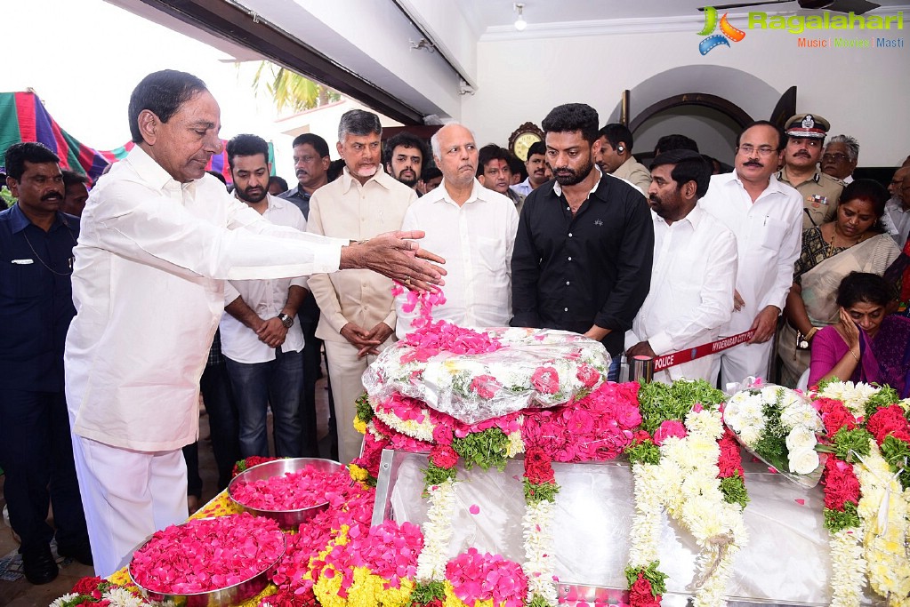 Celebrities Pay Homage To Nandamuri Harikrishna