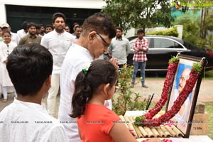 Geetha Arts Flag Hoisting