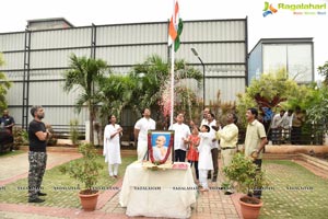Geetha Arts Flag Hoisting